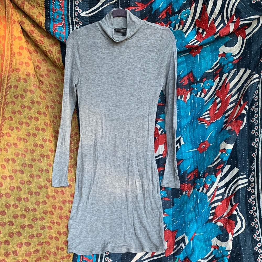 BCBGMAXAZRIA BCBG Longsleeve Turtleneck Dress